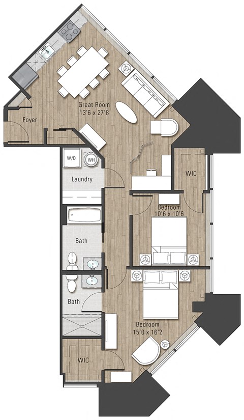 1 Martine Avenue Studio-2 Beds Apartment for Rent - Photo Gallery 57